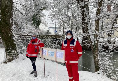 Eisflächen noch zu dünn